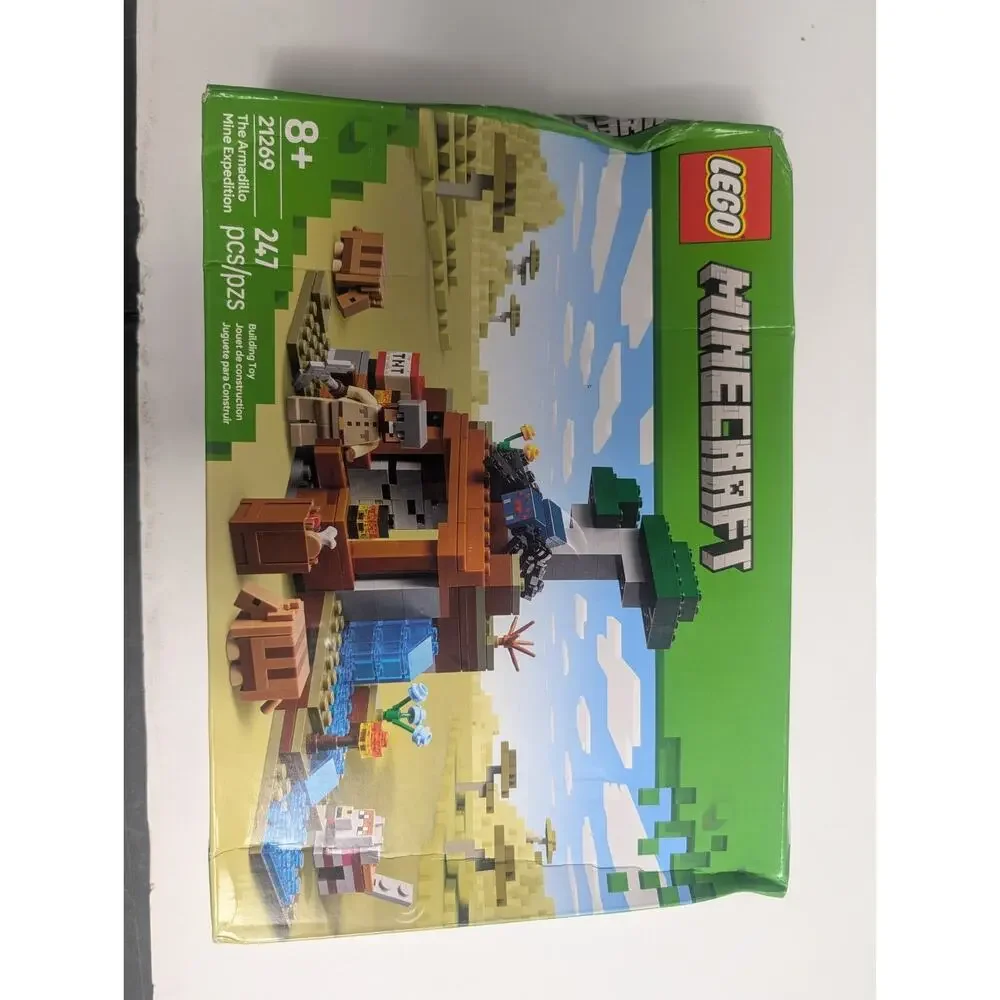 Lego | Toys | Lego Minecraft The Armadillo Mine Expedition 2269 New ...
